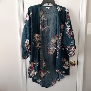 Maurice's floral duster L/XL